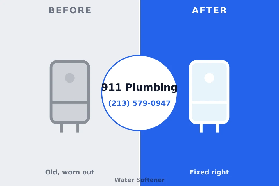 Before and after: plumbing repair Verona Walk, FL